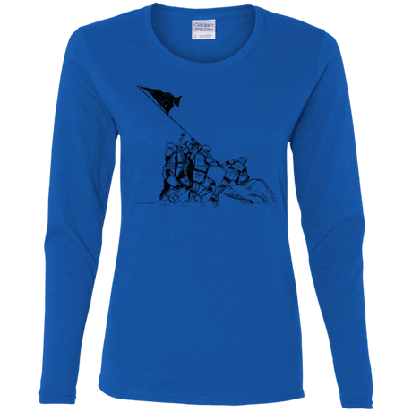 T-Shirts Royal / S Flags Of Our Emperor Women's Long Sleeve T-Shirt