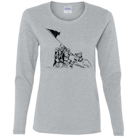 T-Shirts Sport Grey / S Flags Of Our Emperor Women's Long Sleeve T-Shirt