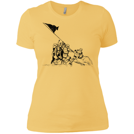 T-Shirts Banana Cream/ / X-Small Flags Of Our Emperor Women's Premium T-Shirt
