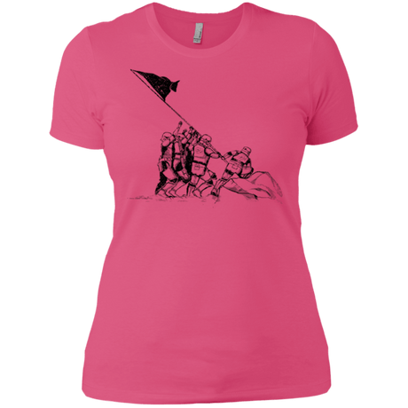 T-Shirts Hot Pink / X-Small Flags Of Our Emperor Women's Premium T-Shirt