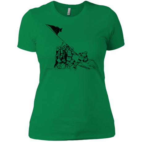 T-Shirts Kelly Green / X-Small Flags Of Our Emperor Women's Premium T-Shirt