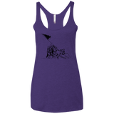 T-Shirts Purple Rush / X-Small Flags Of Our Emperor Women's Triblend Racerback Tank