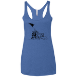 T-Shirts Vintage Royal / X-Small Flags Of Our Emperor Women's Triblend Racerback Tank