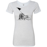 T-Shirts Heather White / S Flags Of Our Emperor Women's Triblend T-Shirt