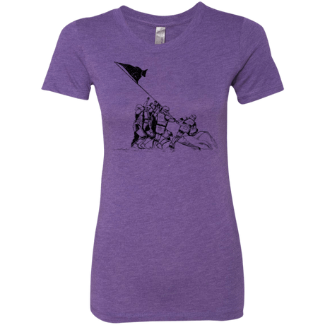 T-Shirts Purple Rush / S Flags Of Our Emperor Women's Triblend T-Shirt