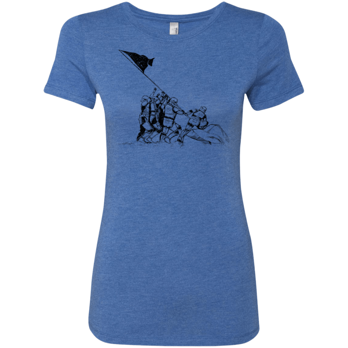 T-Shirts Vintage Royal / S Flags Of Our Emperor Women's Triblend T-Shirt