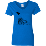 T-Shirts Royal / S Flags Of Our Emperor Women's V-Neck T-Shirt