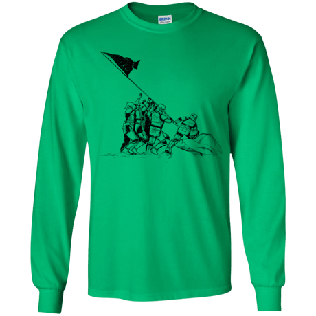 T-Shirts Irish Green / YS Flags Of Our Emperor Youth Long Sleeve T-Shirt