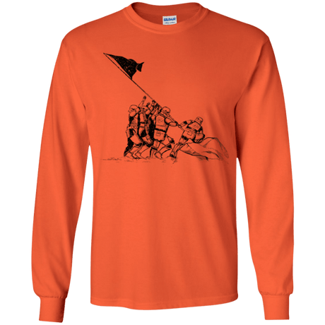 T-Shirts Orange / YS Flags Of Our Emperor Youth Long Sleeve T-Shirt