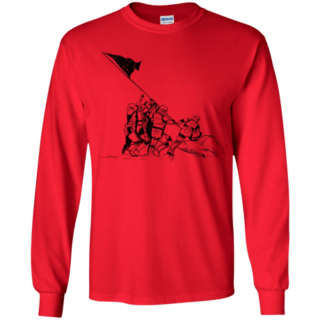 T-Shirts Red / YS Flags Of Our Emperor Youth Long Sleeve T-Shirt