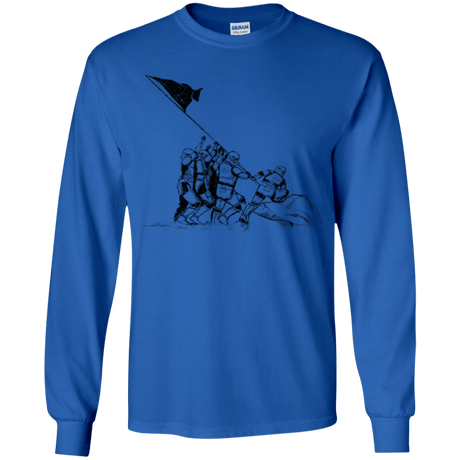 T-Shirts Royal / YS Flags Of Our Emperor Youth Long Sleeve T-Shirt