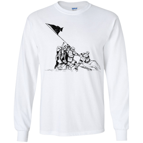 T-Shirts White / YS Flags Of Our Emperor Youth Long Sleeve T-Shirt