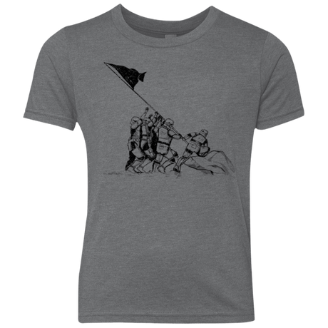 T-Shirts Premium Heather / YXS Flags Of Our Emperor Youth Triblend T-Shirt