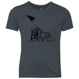 T-Shirts Vintage Navy / YXS Flags Of Our Emperor Youth Triblend T-Shirt