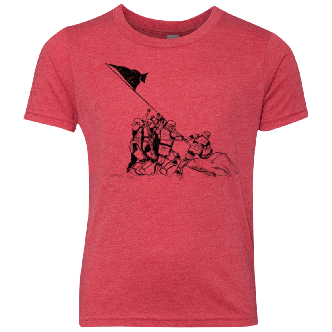 T-Shirts Vintage Red / YXS Flags Of Our Emperor Youth Triblend T-Shirt