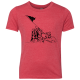 T-Shirts Vintage Red / YXS Flags Of Our Emperor Youth Triblend T-Shirt