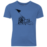 T-Shirts Vintage Royal / YXS Flags Of Our Emperor Youth Triblend T-Shirt