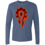 T-Shirts Indigo / Small Flamecraft Men's Premium Long Sleeve