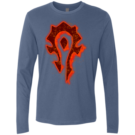 T-Shirts Indigo / Small Flamecraft Men's Premium Long Sleeve