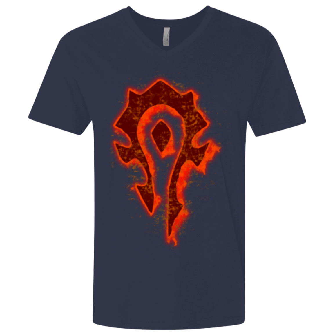 T-Shirts Midnight Navy / X-Small Flamecraft Men's Premium V-Neck