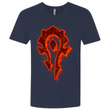 T-Shirts Midnight Navy / X-Small Flamecraft Men's Premium V-Neck