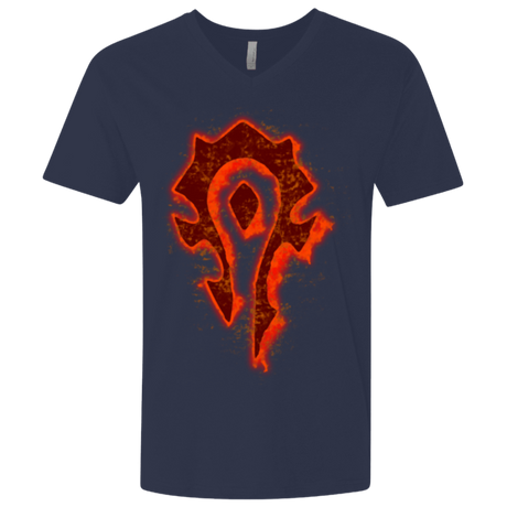 T-Shirts Midnight Navy / X-Small Flamecraft Men's Premium V-Neck
