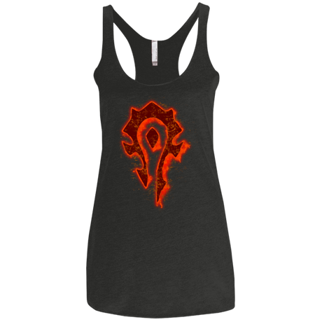 T-Shirts Vintage Black / X-Small Flamecraft Women's Triblend Racerback Tank