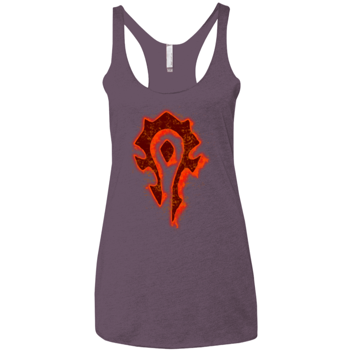 T-Shirts Vintage Purple / X-Small Flamecraft Women's Triblend Racerback Tank
