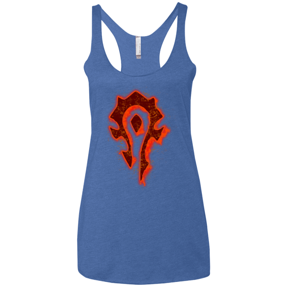 T-Shirts Vintage Royal / X-Small Flamecraft Women's Triblend Racerback Tank