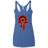 T-Shirts Vintage Royal / X-Small Flamecraft Women's Triblend Racerback Tank