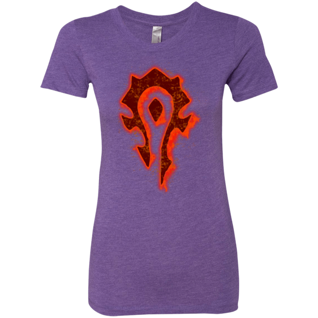 T-Shirts Purple Rush / Small Flamecraft Women's Triblend T-Shirt