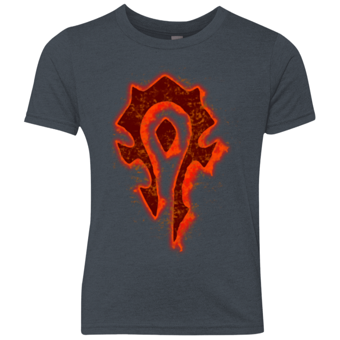 T-Shirts Vintage Navy / YXS Flamecraft Youth Triblend T-Shirt