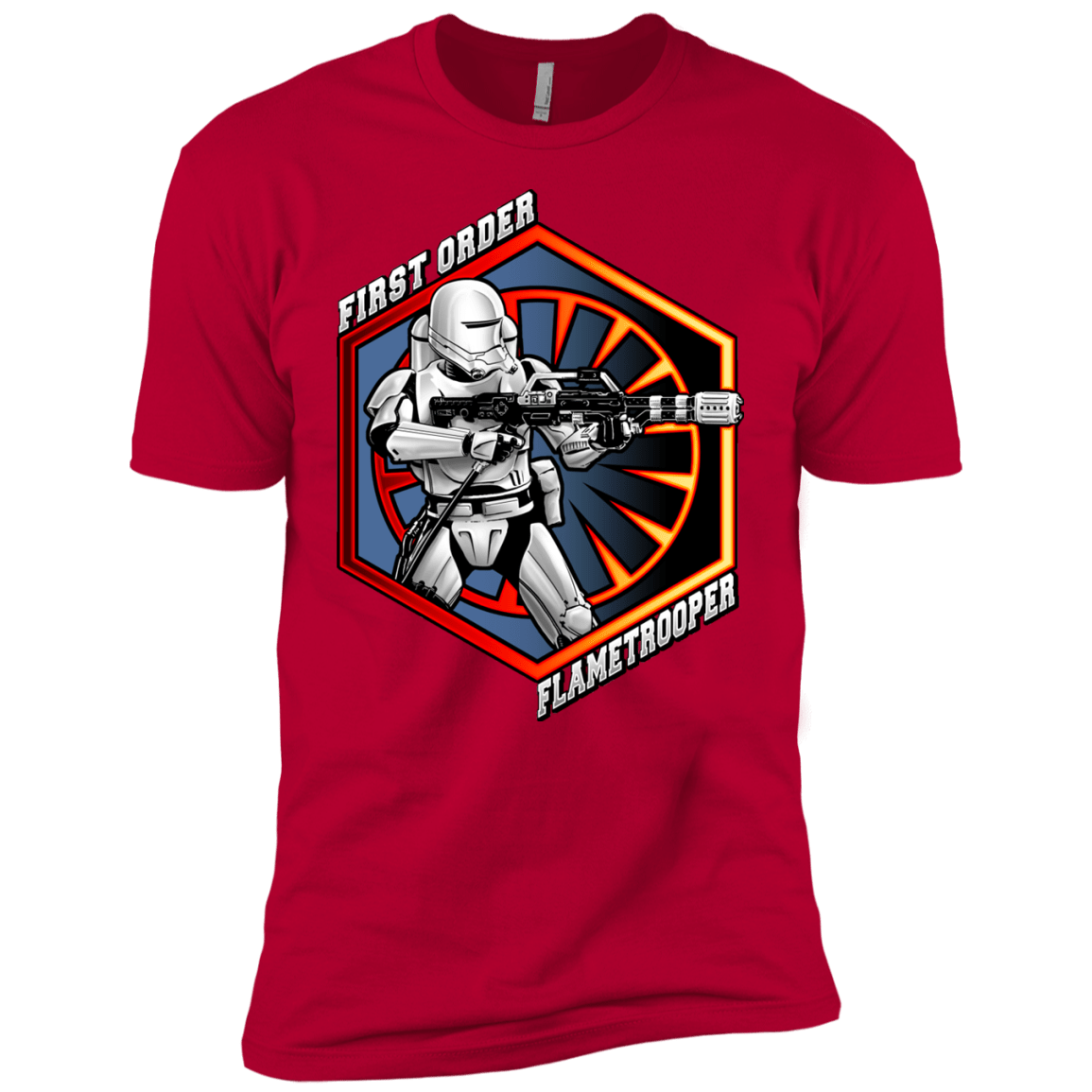 T-Shirts Red / YXS Flametrooper Boys Premium T-Shirt
