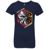T-Shirts Midnight Navy / YXS Flametrooper Girls Premium T-Shirt