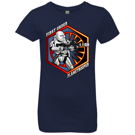 T-Shirts Midnight Navy / YXS Flametrooper Girls Premium T-Shirt