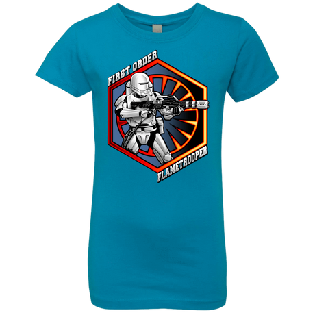 T-Shirts Turquoise / YXS Flametrooper Girls Premium T-Shirt