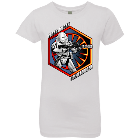 T-Shirts White / YXS Flametrooper Girls Premium T-Shirt