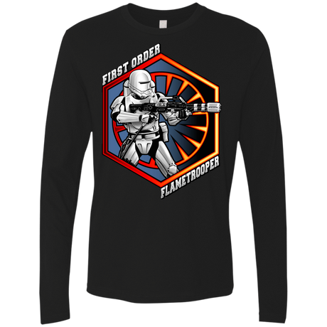 T-Shirts Black / Small Flametrooper Men's Premium Long Sleeve
