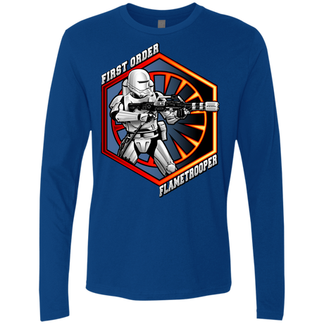 T-Shirts Royal / Small Flametrooper Men's Premium Long Sleeve