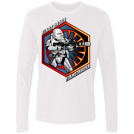 T-Shirts White / Small Flametrooper Men's Premium Long Sleeve