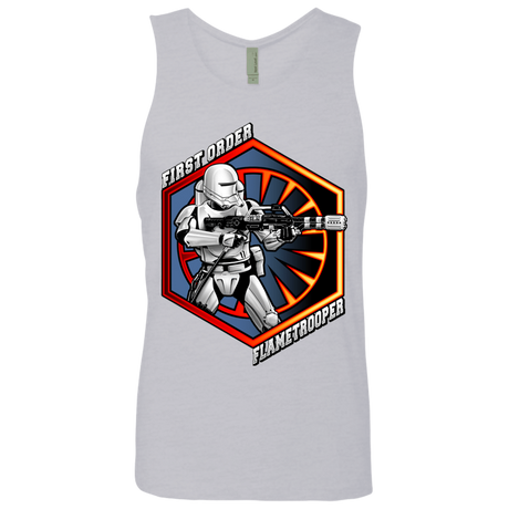 T-Shirts Heather Grey / Small Flametrooper Men's Premium Tank Top