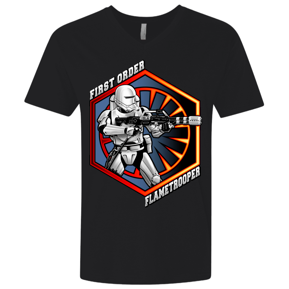 T-Shirts Black / X-Small Flametrooper Men's Premium V-Neck
