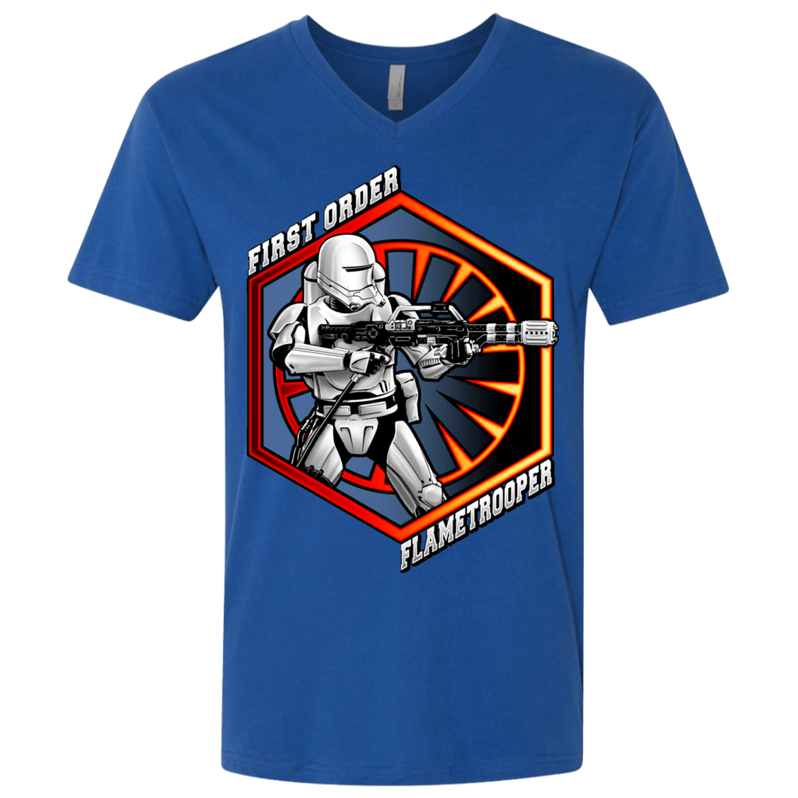 T-Shirts Royal / X-Small Flametrooper Men's Premium V-Neck
