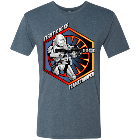 T-Shirts Indigo / Small Flametrooper Men's Triblend T-Shirt
