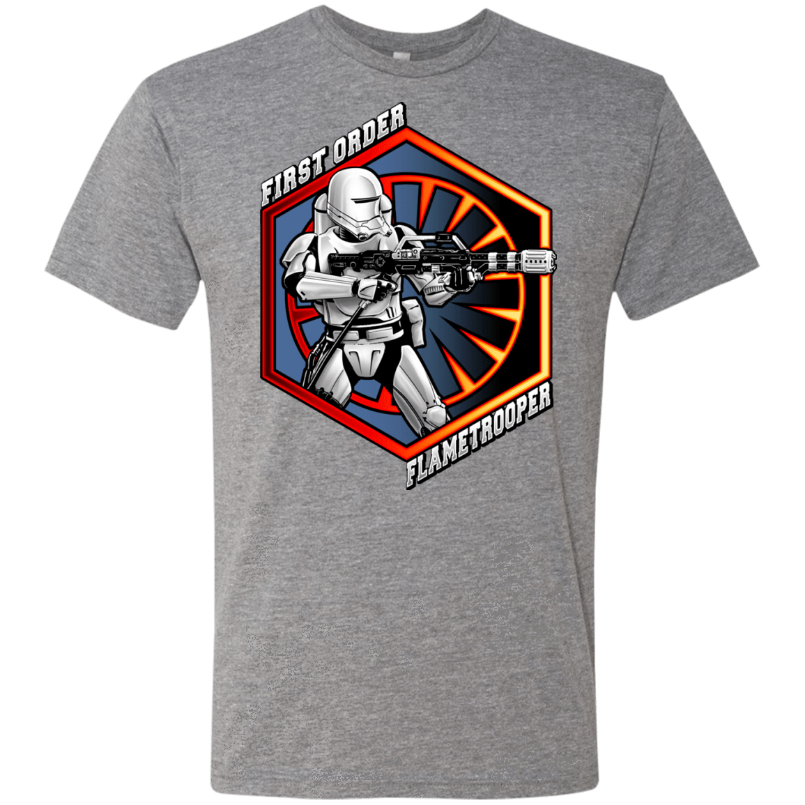 T-Shirts Premium Heather / Small Flametrooper Men's Triblend T-Shirt