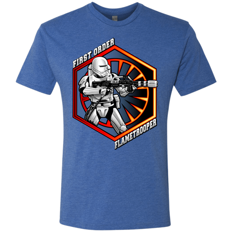 T-Shirts Vintage Royal / Small Flametrooper Men's Triblend T-Shirt