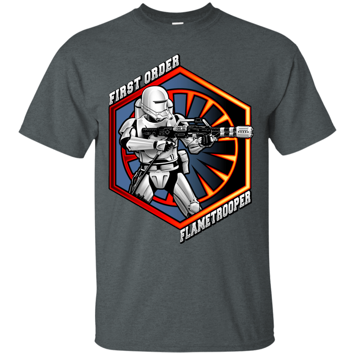 T-Shirts Dark Heather / Small Flametrooper T-Shirt