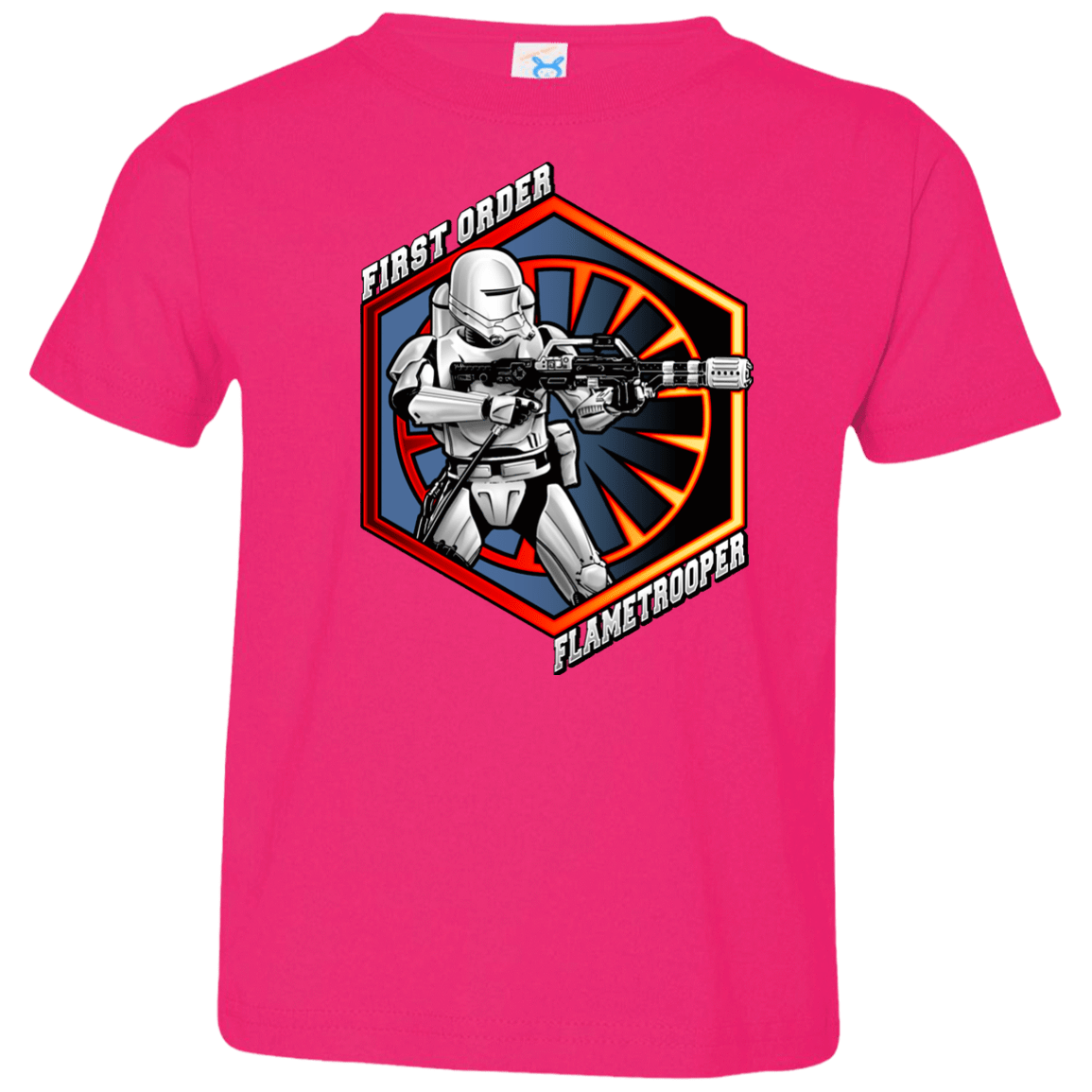 T-Shirts Hot Pink / 2T Flametrooper Toddler Premium T-Shirt
