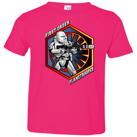 T-Shirts Hot Pink / 2T Flametrooper Toddler Premium T-Shirt