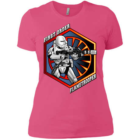 T-Shirts Hot Pink / X-Small Flametrooper Women's Premium T-Shirt